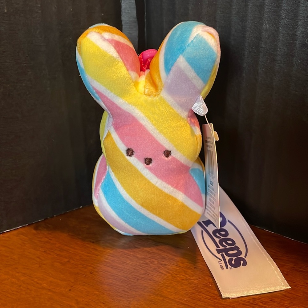 Peeps🐰 Peeps Bunny Backpack Clip. NWT